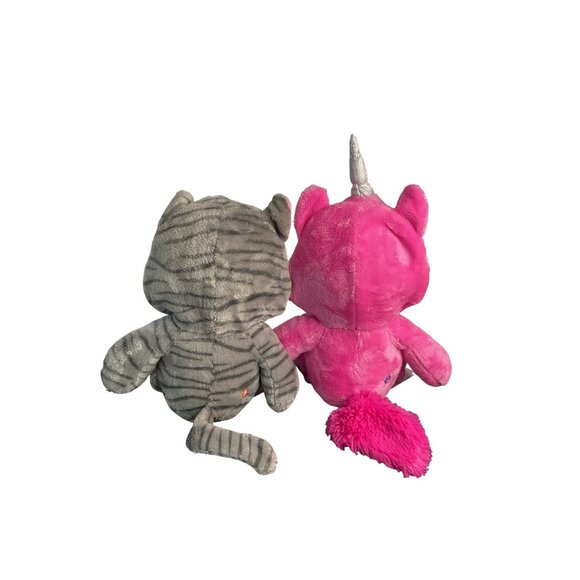 Care Bear Hoodie Friends Funshine Kitty Share Bear Unicorn Dolls Plush Animals - Picture 3 of 5